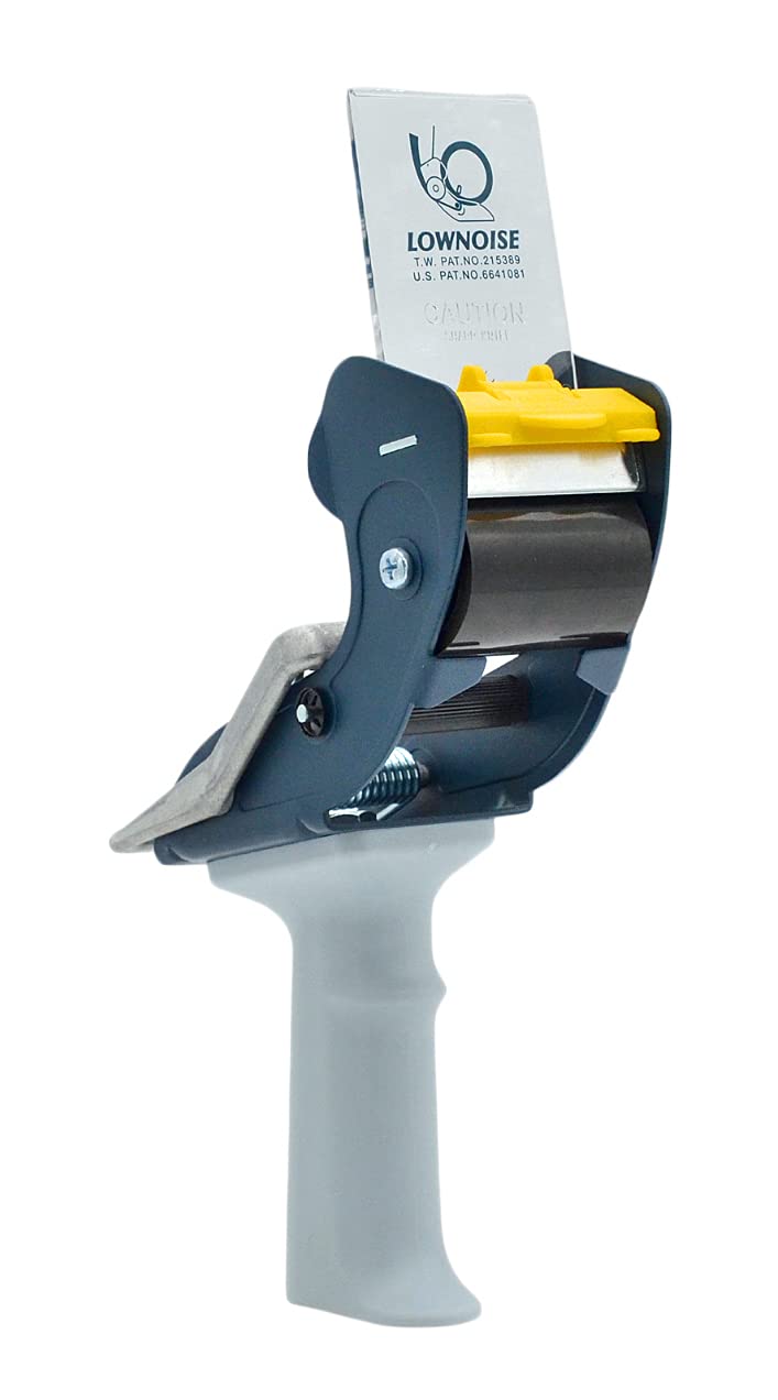 WOD Tape WOD SNC-289N 2" Mousetrap Low Noise Carton Sealing Packaging Tape Silent Gun Dispenser with Safety Blade Cover - Ideal for Noise Sensitive Environments: Fits Up to 2 in. Wide (Holds 3 Inch Core) - Image 1